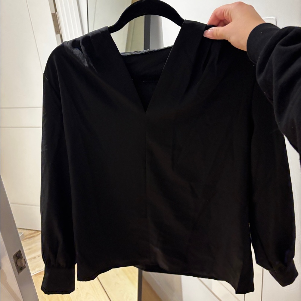 Elegant Black Women's Top